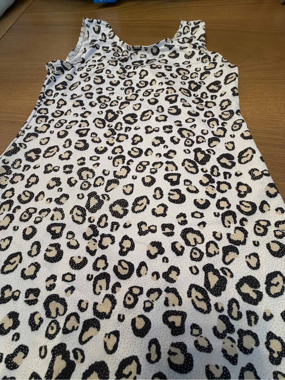 3 for $10 Kids Leopard Print Gymnastics Leotard